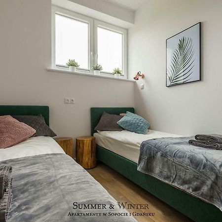 Family Luxury Green Apartment 1-6, 2 Sypialnie I Studio, 52 M2 กดัญสก์ ภายนอก รูปภาพ
